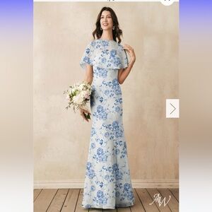 AW Bridal Floral Dress